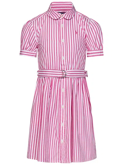 Polo Ralph Lauren Kids Dress In Pink