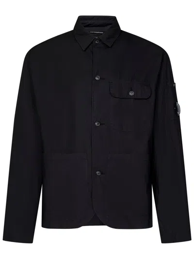 C.p. Company Jacket In Black