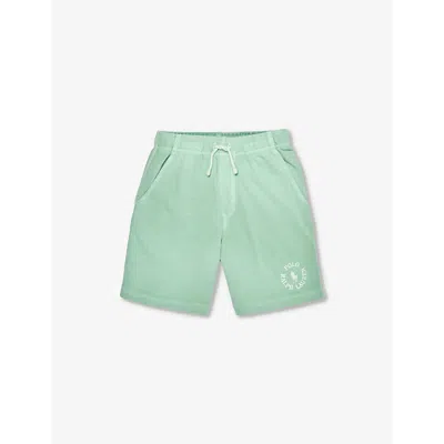 Polo Ralph Lauren Kids' Boys' Athletic Logo-print Cotton-jersey Shorts In Green