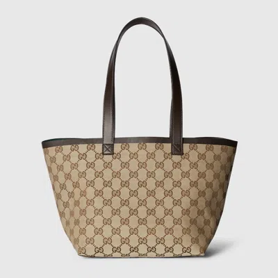 Gucci Original Gg Small Tote Bag In Brown