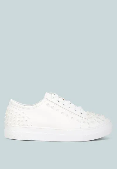 London Rag Pearly Sneakers In White