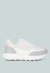 London Rag Nairobi The Non-ordinary Lace Up Sneakers In White