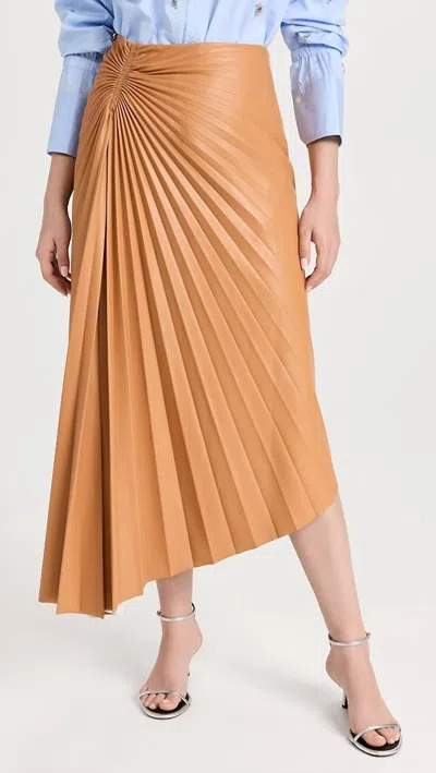 A.l.c Tracy Skirt In Biscuit In Beige