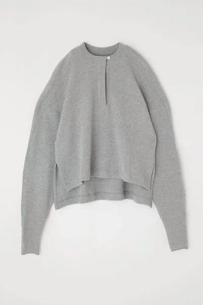 Moussy Mv Thermal Top In Heather Grey