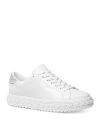 Michael Kors Women's Grove Lace Up Low Top Sneakers In Optic White