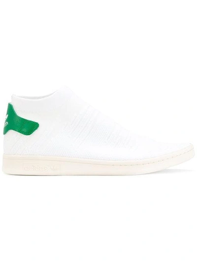 Gucci Adidas Originals Stan Smith Shock Primeknit Sneakers In White