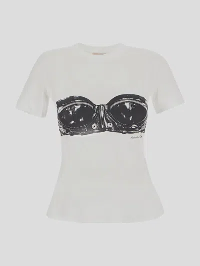 Alexander Mcqueen T-shirts And Polos In White