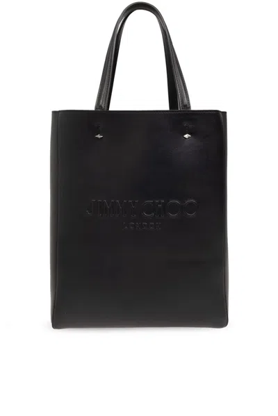 Jimmy Choo Lenny Shopper Bag In Black