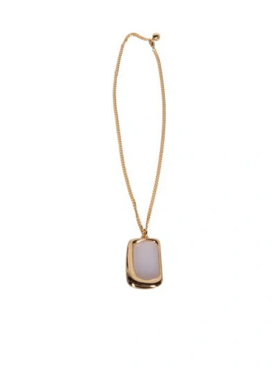 Jacquemus Le Collier Ovalo Gold Necklace