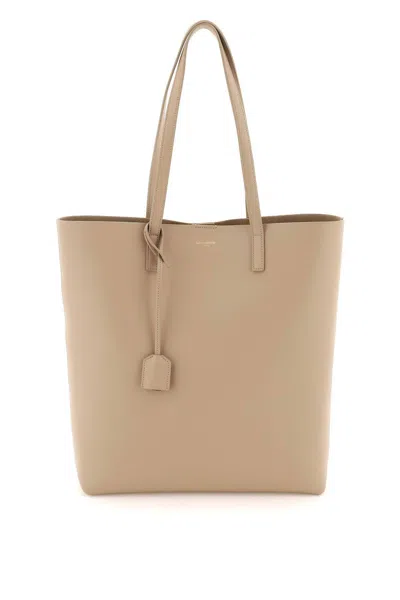 Saint Laurent Shopping North South Tote Bag In Beige