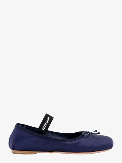 Miu Miu Ballerinas In Blue