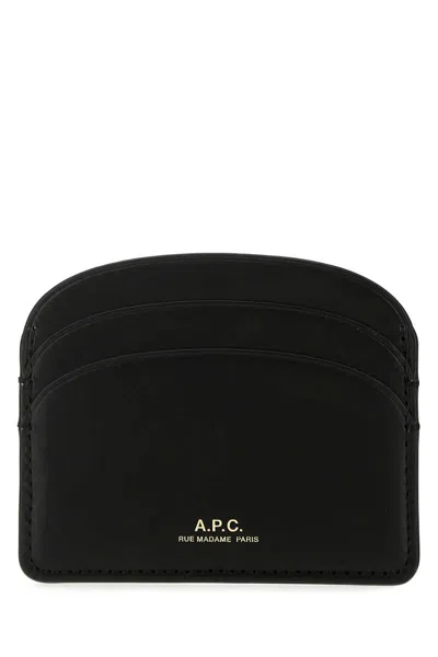 Apc A.p.c. Wallets In Black