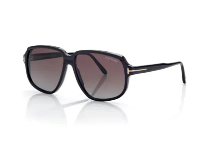 Tom Ford Men's Anton Sunglasses In Black