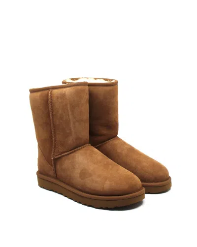 Ugg Classic Winter Boots In Chestnut In Pink