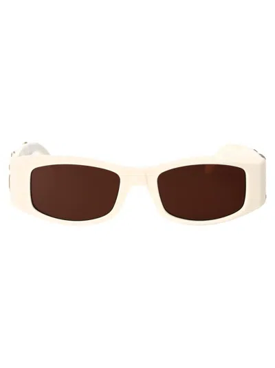 Palm Angels Sunglasses In 0160 White
