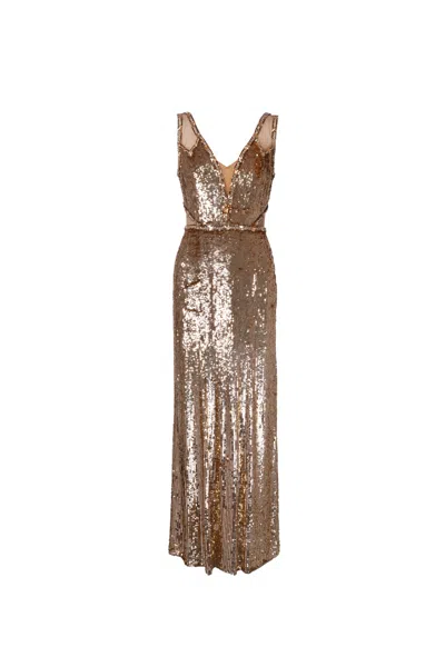 Jenny Packham Dress In Golden