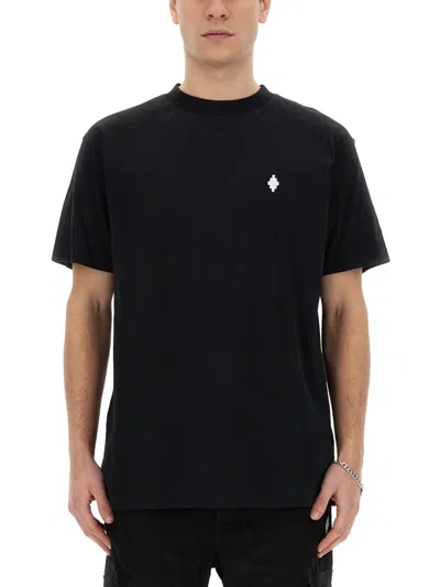 Marcelo Burlon County Of Milan Cross Cotton T-shirt In Black