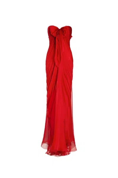 Maria Lucia Hohan Lyna Dress In Red