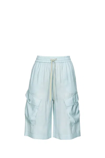 Pinko Shorts In Clear Blue