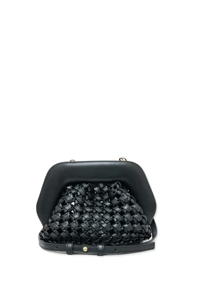 Themoirè Handbag In Black