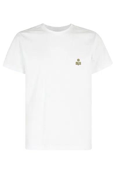 Isabel Marant Marant Zafferh White Logo T-shirt