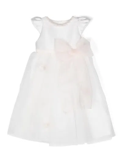 La Stupenderia Babies' Eleonora Tulle Dress In White