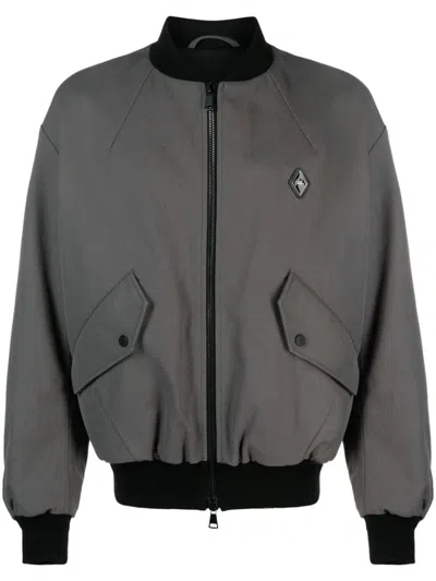 A-cold-wall* Panelled Bomber Jacket In Black
