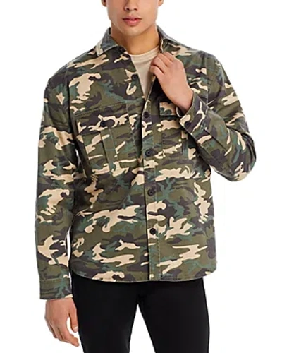 Atm Anthony Thomas Melillo Men's Camouflage Cotton Shirt Jacket In Classic Camo
