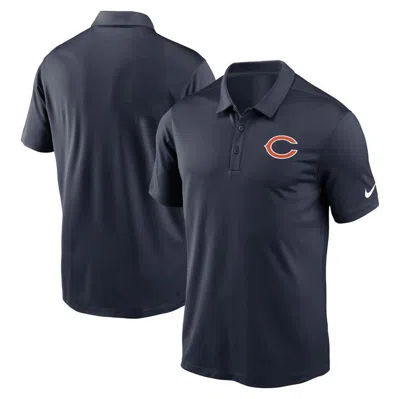 Nike Men's  Navy Chicago Bears Franchise Team Logo Performance Polo Shirt