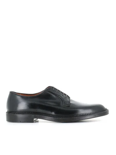 Alden Shoe Company Derby 990 Cordovan In Black