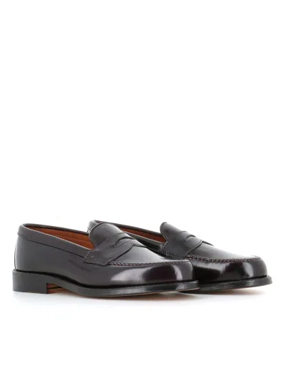 Alden Shoe Company Loafer 986 In Burgundy