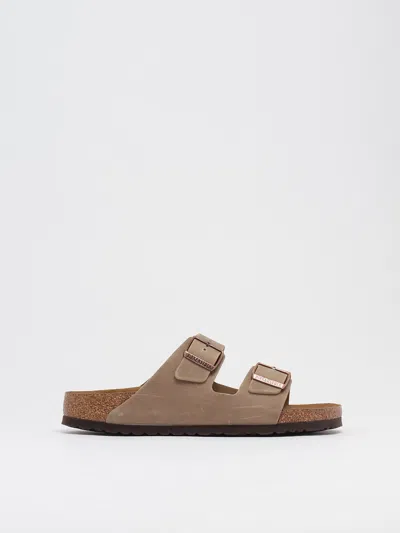 Birkenstock Leather Sandal In Light Brown
