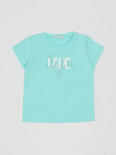 Liu •jo T-shirt Liu Jo Kids Kids Color Turquoise