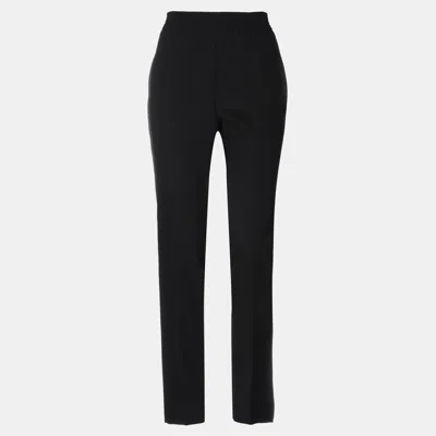 Pre-owned Givenchy Wool Pants 38 In Black