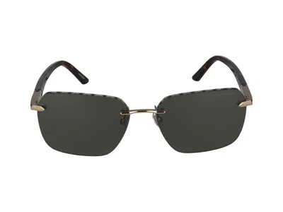 Chopard Sunglasses In Gold Grey Gloss