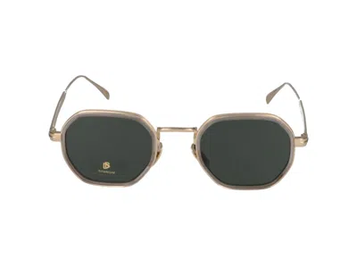 Eyewear By David Beckham Sunglasses In Gold Mud