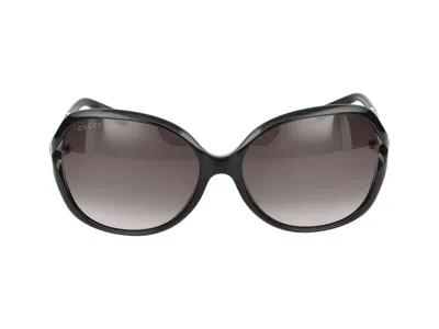 Gucci Sunglasses In Black Gold Grey