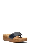 Donald Pliner Fifi Flip Flop In Navy