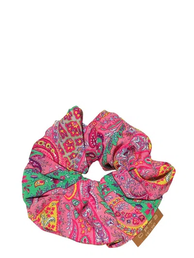 Etro Home Silk Scrunchie In Multicolour