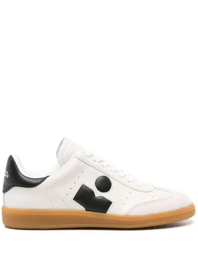 Isabel Marant Bryce Leather Trainers In White