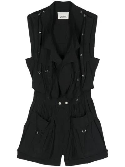 Isabel Marant Hanelor Strap-detail Playsuit In Black