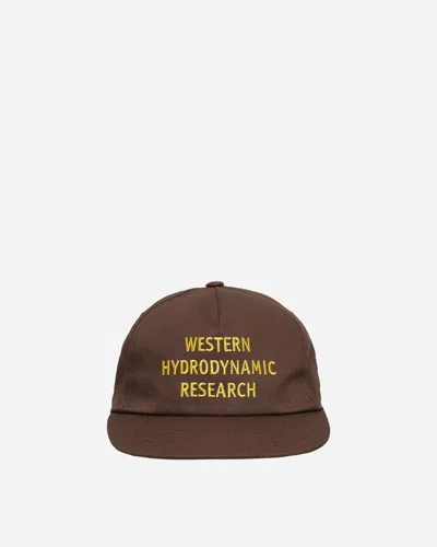 Western Hydrodynamic Research Promotional Hat In Brown