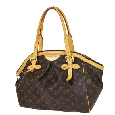 Pre-owned Louis Vuitton Tivoli Brown Canvas Shoulder Bag ()