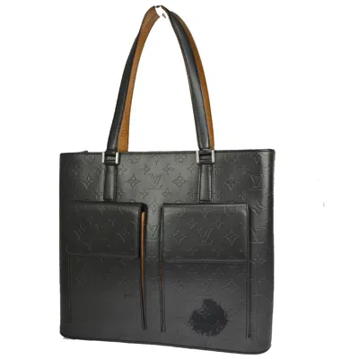 Pre-owned Louis Vuitton Wildwood Black Leather Shoulder Bag ()