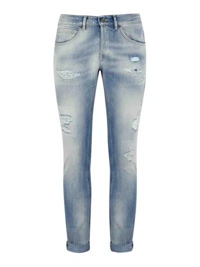 Dondup George Jeans In Denim With Tears