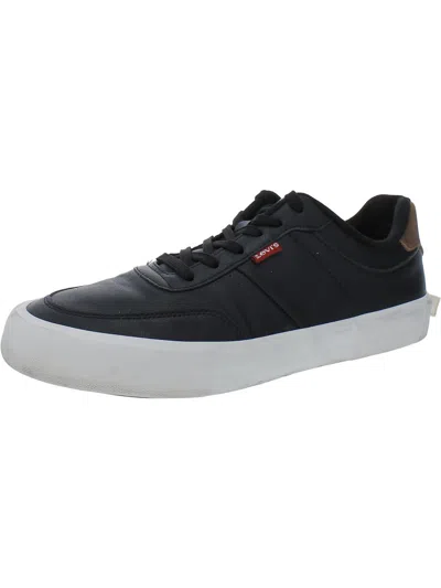 Levi's Munro Mens Faux Leather Lifestyle Casual And Fashion Sneakers In Multi