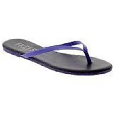 Tkees Women's Leather Thong Sandal In Black