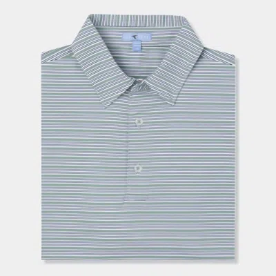 Genteal Performance Polo In Green Bay In Grey