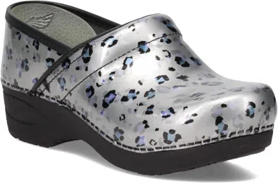 Dansko Women's Xp 2.0 Pro Clog Shoes In Grey Leopard