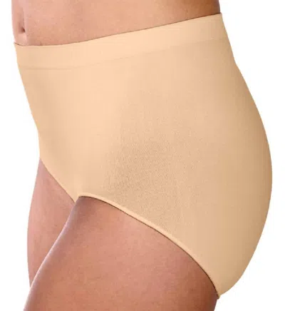 Fresh Comfort Women's Seamless Brief In Nude In Brown